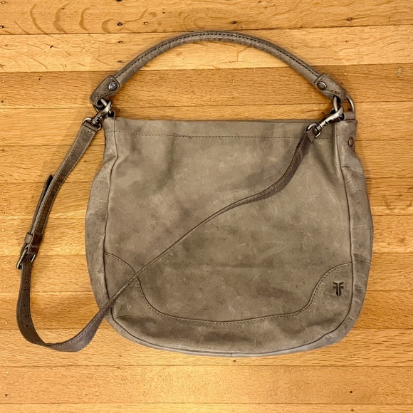 Frye Gray Leather Bag - Picture 5 of 5